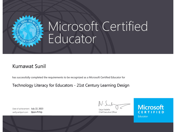 Microsoft Certified Educator