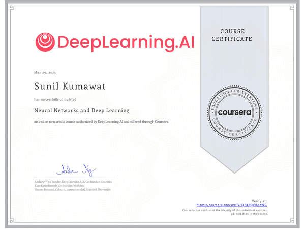 Neural Networks and Deep Learning