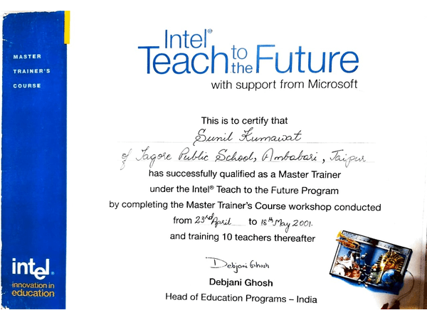 Intel Teach to the Future